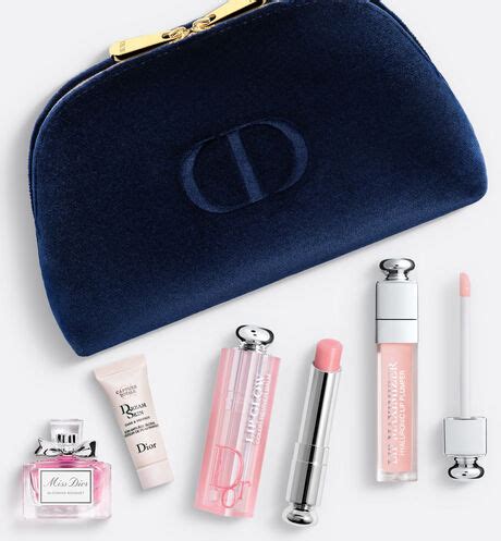 dior makeup bag gift set.